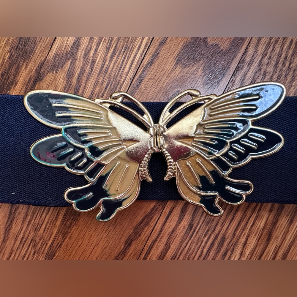 VINTAGE butterfly elastic  belt